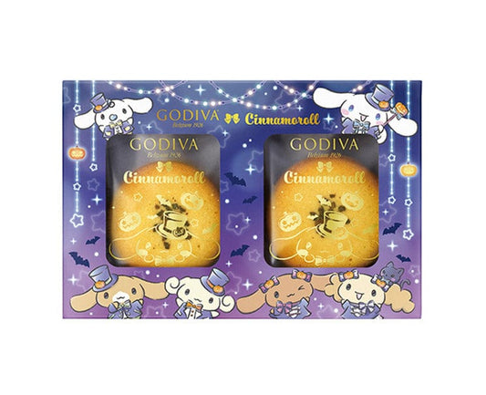 Godiva x Cinnamoroll Halloween Pumpkin Langue-de-chat