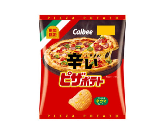 Calbee Spicy Pizza Potato Chips