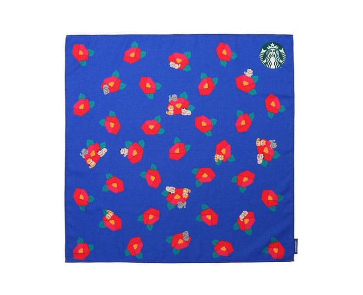 Starbucks New Year 2024 Tsubaki Furoshiki thumbnail 1