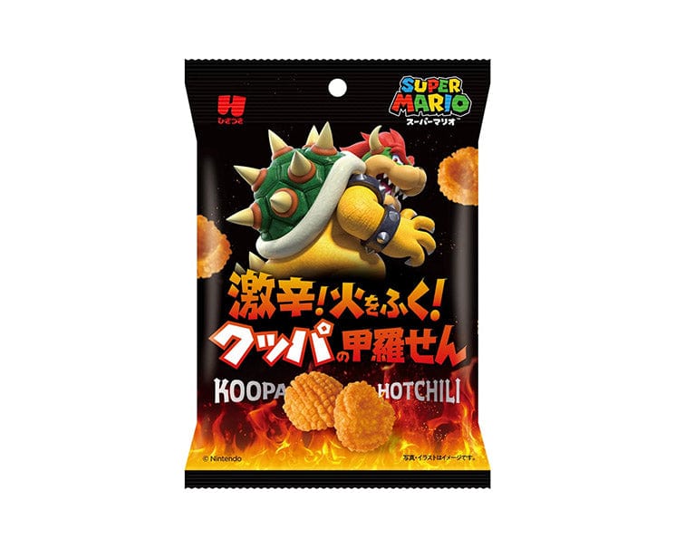 Super Mario Bowser Hot Chili Rice Crackers