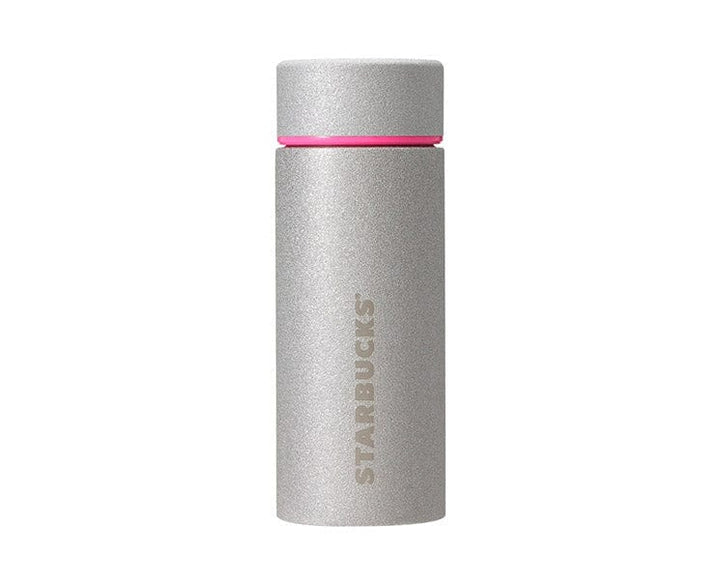 Starbucks Japan Holiday 2023 Silver Stainless Steel Bottle thumbnail 1