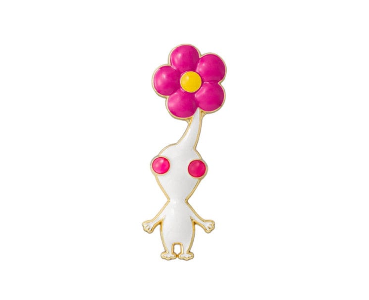 Nintendo White Pikmin Badge