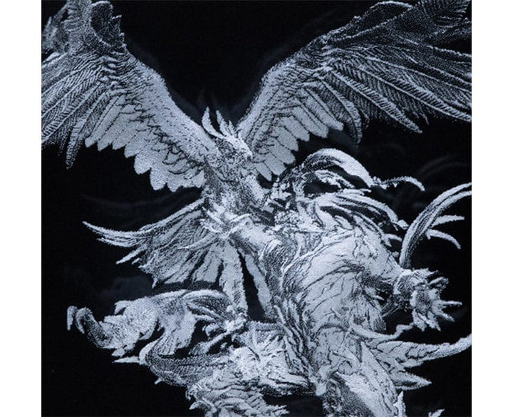Final Fantasy XVI Phoenix &amp; Ifrit 3D Crystal Glass thumbnail 3