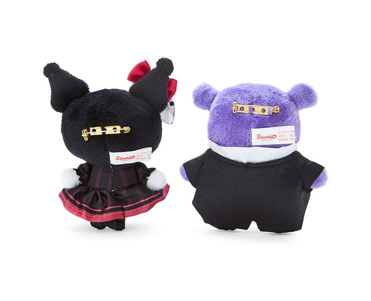 Sanrio Kuromi & Baku Brooch Set