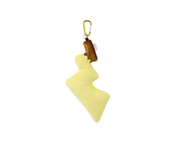 Pokemon Pikachu Tail Plush Keychain thumbnail 1