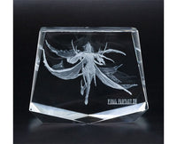 Final Fantasy XVI Eikon Shiva 3D Crystal Glass