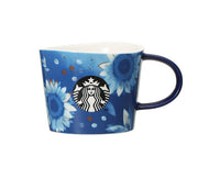 Starbucks Japan Blue Flower Mug