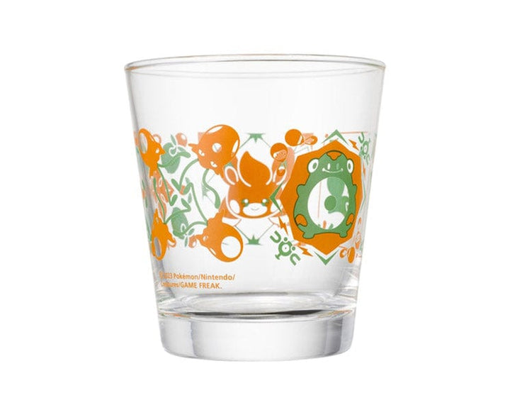 Pokemon Paldea Tile Green &amp; Orange Glass Cup thumbnail 2