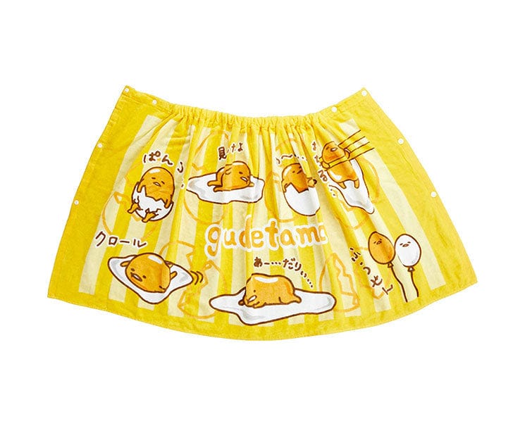 Sanrio Gudetama Wrap Towel Anime & Brands Sugoi Mart