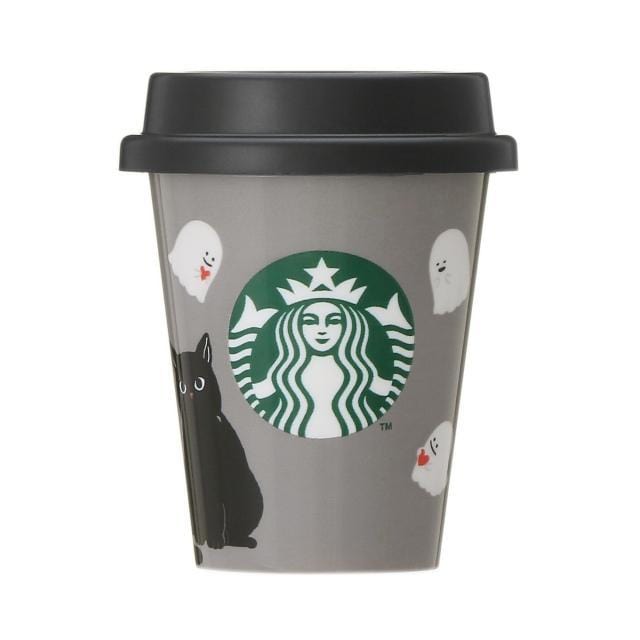 Starbucks Halloween 2021: Black Cat Mini Cup Gift Home, Hype Sugoi Mart   