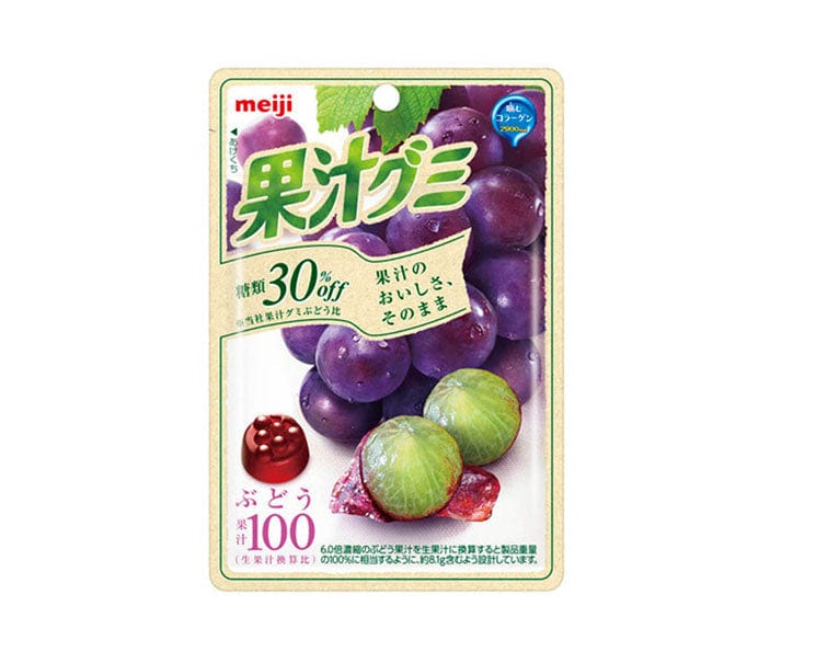 Kajuu Gummy: Grape (Lightly Sweetened) Candy & Snacks Sugoi Mart