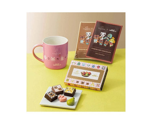 Animal Crossing x Godiva Mug Set (Pink)