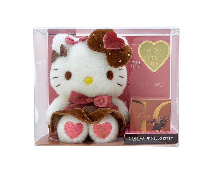 Sanrio x Godiva 2024 Hello Kitty Plush Set