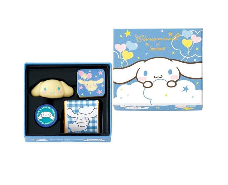 Sanrio x Goncharoff Cinnamoroll 4-Piece Chocolate Box (Blue)