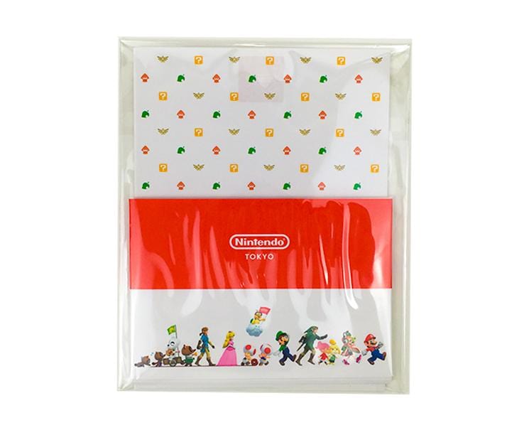 Nintendo Tokyo: Character Letter + Envelope Set Anime & Brands Sugoi Mart
