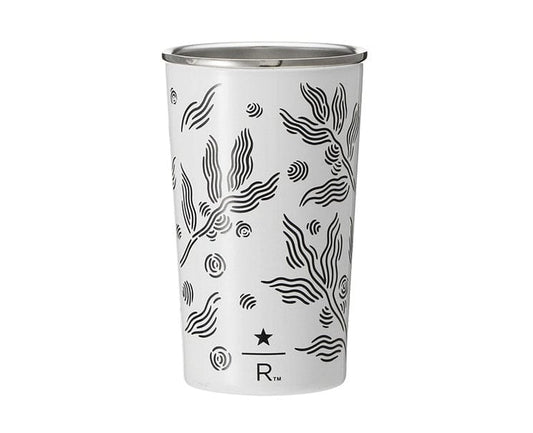 Starbucks Reserve Japan "Coffee Leaves" Stainless Steel Cup