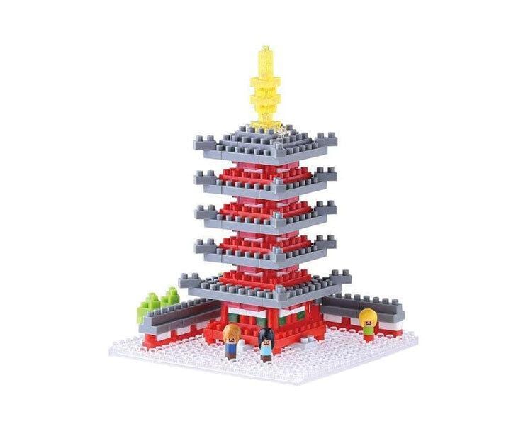 Pagoda Nanoblock Toys and Games Sugoi Mart