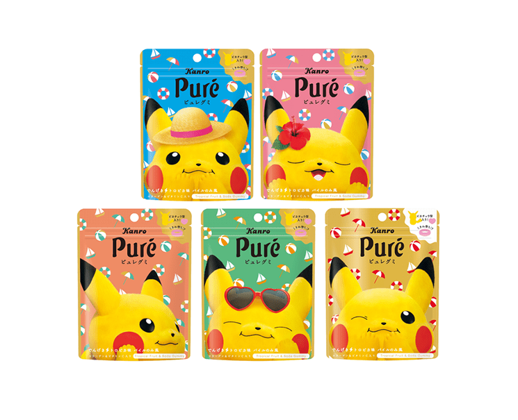 Pure Pikachu Tropical Pinap Berry Gummy Candy and Snacks Sugoi Mart