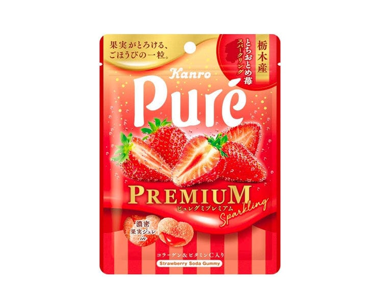 Pure Gummy Premium Tochigi Strawberry Sparkling