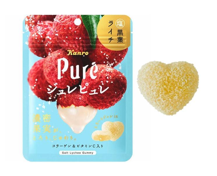 Pure Salt Lychee Gummy (Heart Shaped) Candy and Snacks Sugoi Mart
