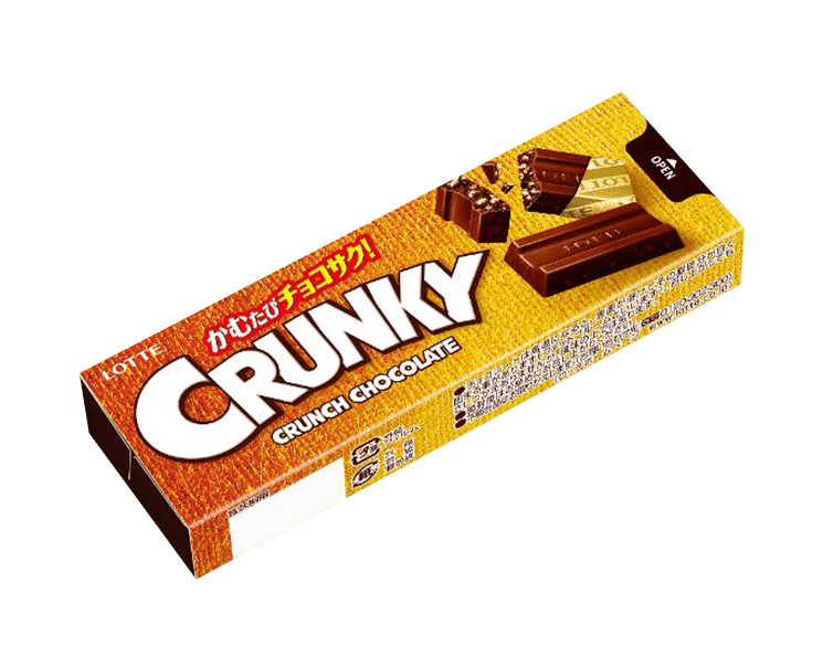 Crunky Classic Chocolate Mini Candy and Snacks Japan Crate Store