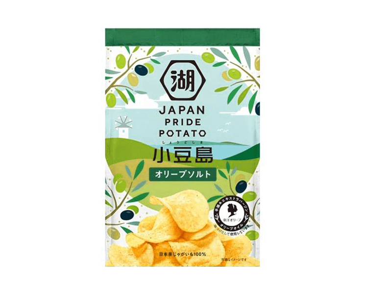 Koikeya Olive Salt Pride Potato Chips Candy and Snacks Japan Crate Store