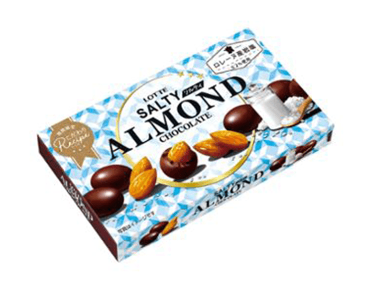 Lotte Salty Almond Chocolate Candy and Snacks Japan Crate Store