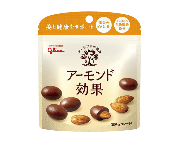 Glico Healthy Almond Chocolate Candy and Snacks Japan Crate Store