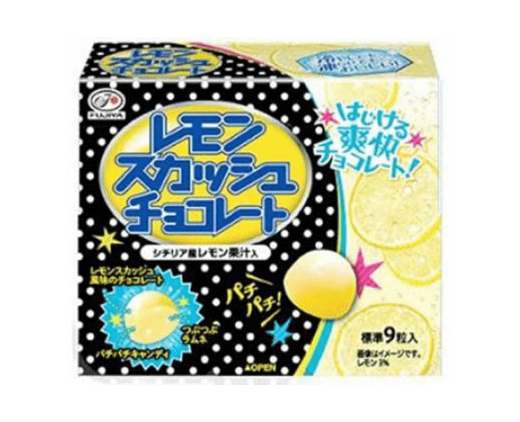 Lemon Squash Chocolate Candy and Snacks Japan Crate Store