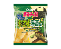 Calbee Wasabi Seaweed Potato Chips Candy and Snacks Japan Crate Store