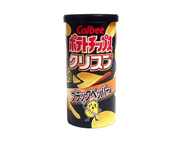 Calbee Black Pepper Potato Chips Candy and Snacks Japan Crate Store