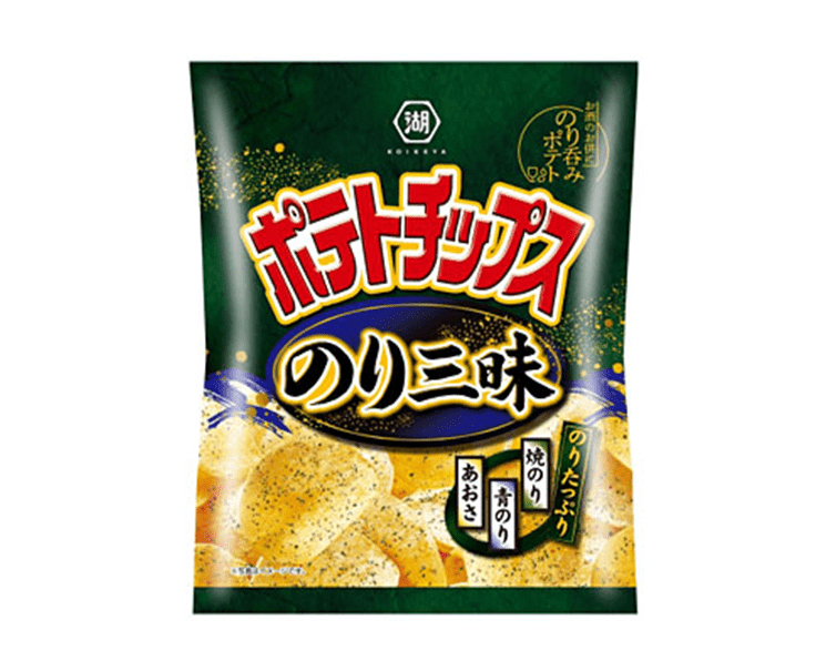 Koikeya Triple Nori Potato Chips Candy and Snacks Japan Crate Store