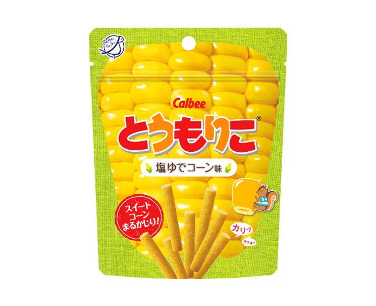 Calbee Salty Corn Toumoriko Candy and Snacks Japan Crate Store