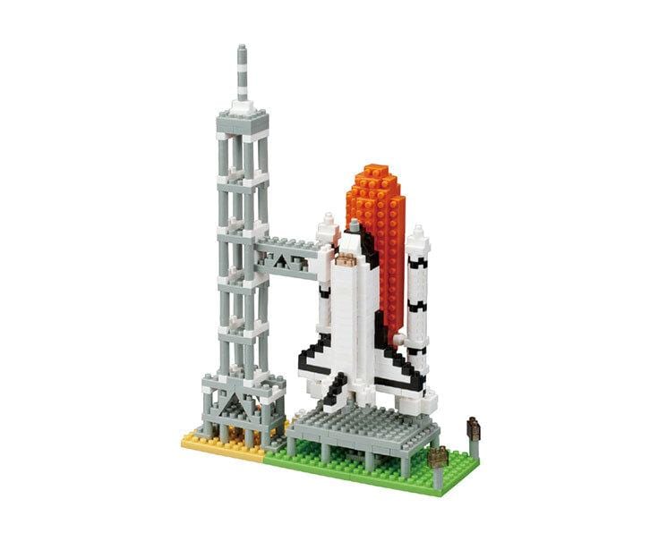 Space Shuttle Launch Pad Nanoblock Toys and Games Sugoi Mart