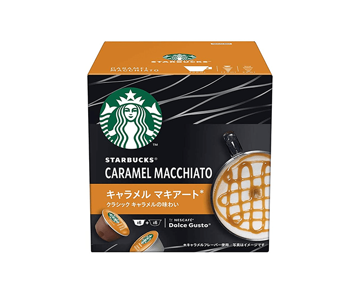 Starbucks Japan: Dolce Gusto Caramel Macchiato Capsules Food and Drink Sugoi Mart