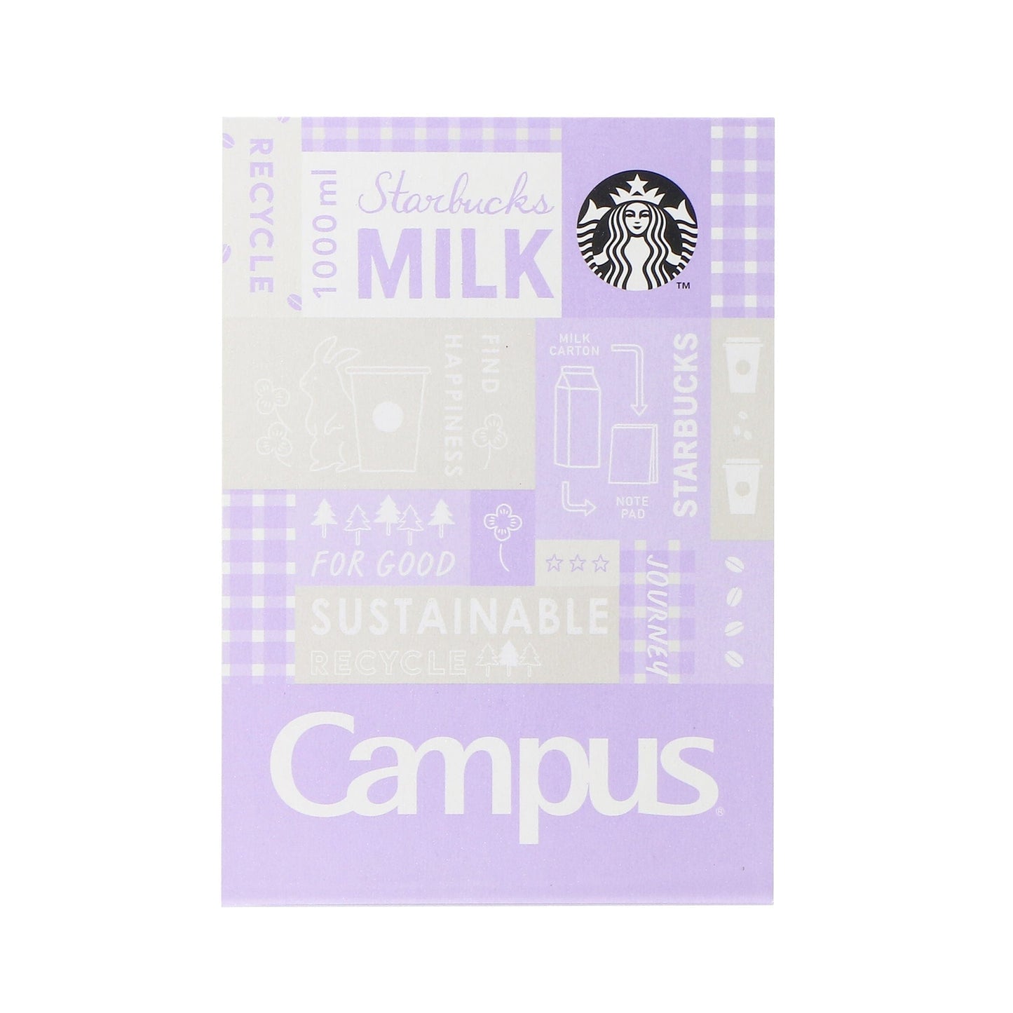 Starbucks Spring 2022: Notepad (Purple) Home Sugoi Mart
