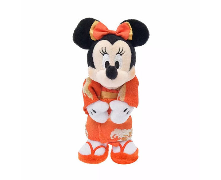 Disney Japan New Year 2024 Minnie Plush Keychain thumbnail 1