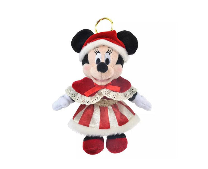 Disney Japan Christmas 2023 Minnie Plush Keychain thumbnail 1